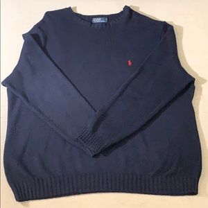 POLO Ralph Lauren Long Sleeve Blue Sweater 3LT